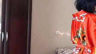 Ledi Leda watches porn videos and fondles herself 1