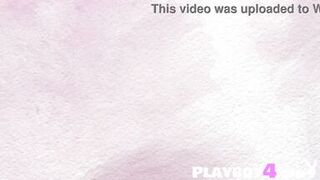 Calypso Muse strips & flaunts her petite frame for Playboy's pleasure