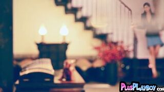 Watch Wu Muxi flaunt her Chinese pussy & strip down for Playboy's hottest MILF action! - 2 image