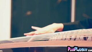 Watch Wu Muxi flaunt her Chinese pussy & strip down for Playboy's hottest MILF action!