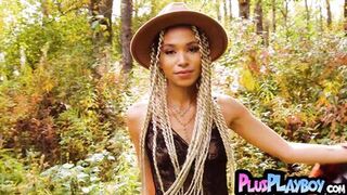 Watch Darcie Dolce & Alexandra Belle flaunt their perfect natural big tits and curvy bodies in a steamy striptease