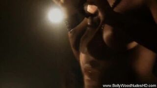 India's Shy MILF seduced by Sexy Brunette in a Striptease - Hot Indian MILF