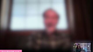 Jeny Smith seduces French Teacher for a steamy webcam session of English foreplay and masturbation - 1 image