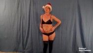 Striptease to santa baby to try and receive back on the fine list